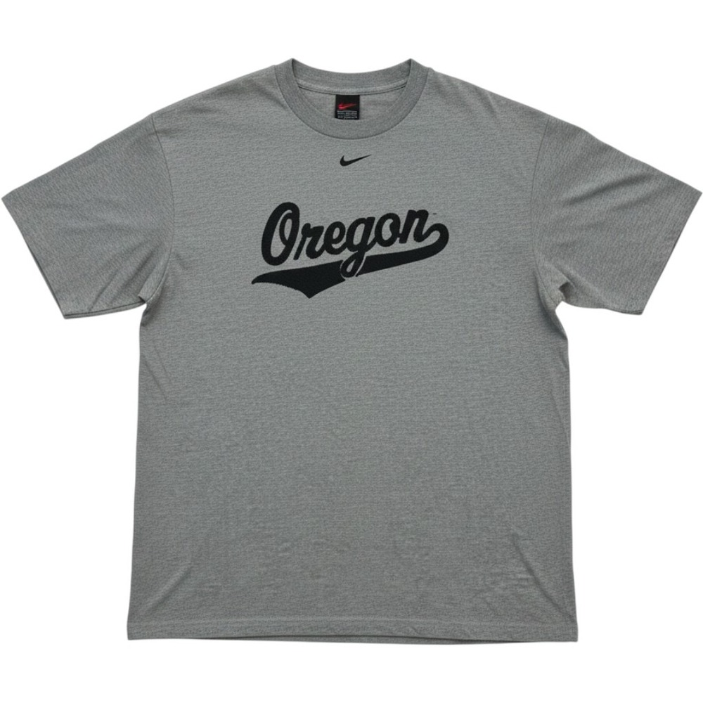 Men T-Shirt Nike Oregon Ducks Vintage XL 100% Cotton Thick Great Quality